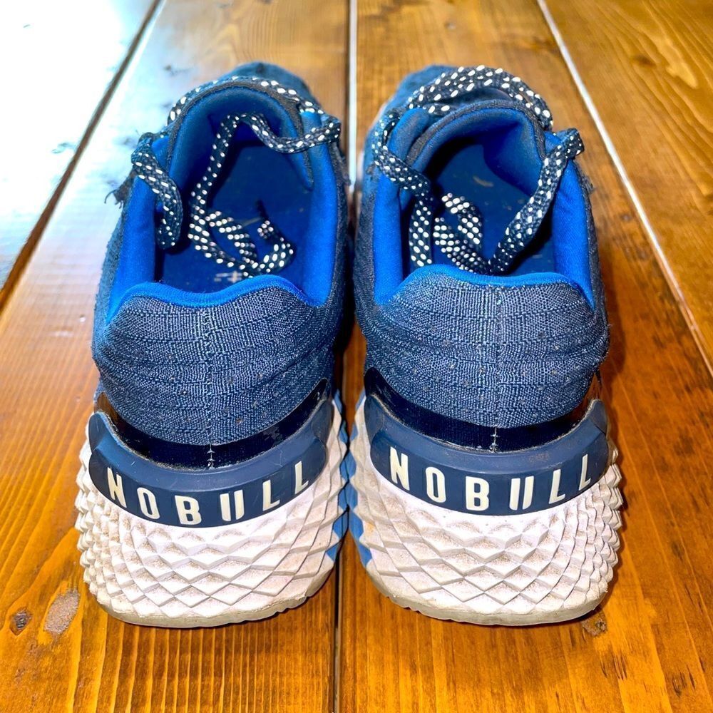 NOBULL Navy Blue Ripstop Runners Low Ankle Sneakers Women's Size 6.5 - Picture 6 of 9
